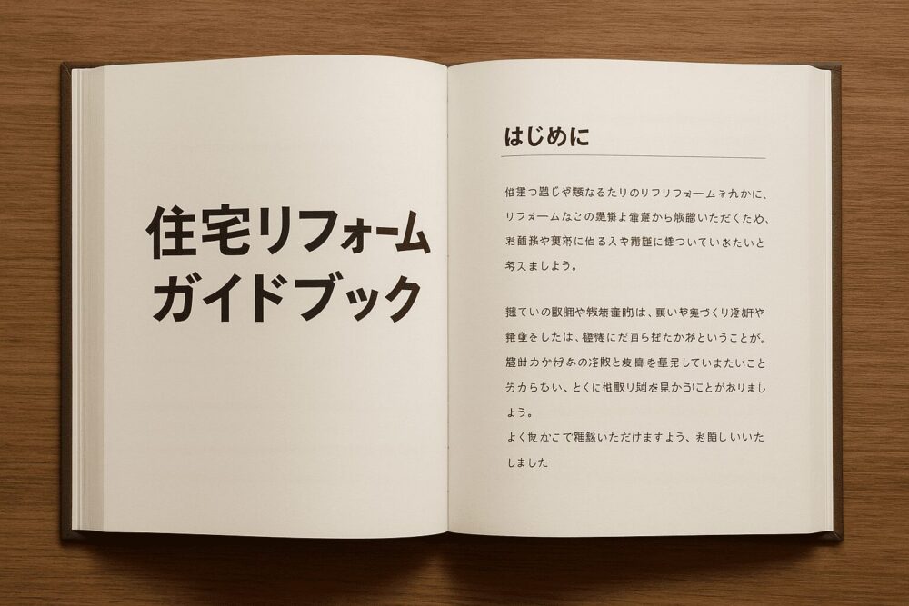 住宅リフォームガイドブック