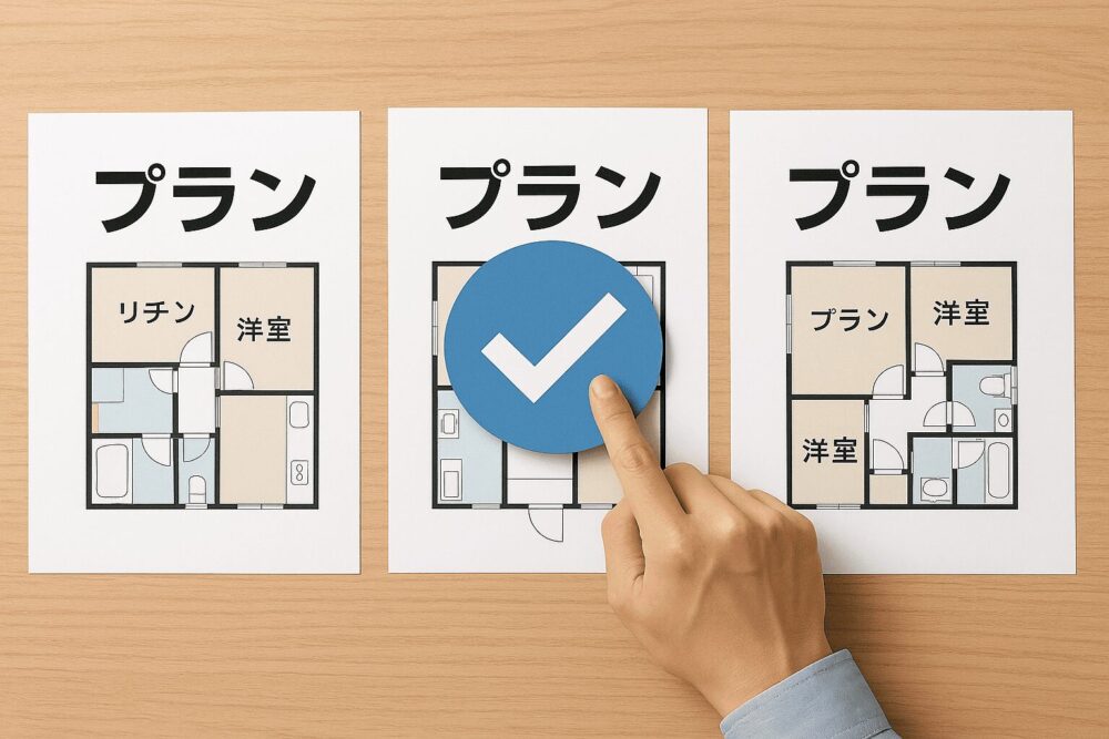 リノベーションプランを比較して選ぶ