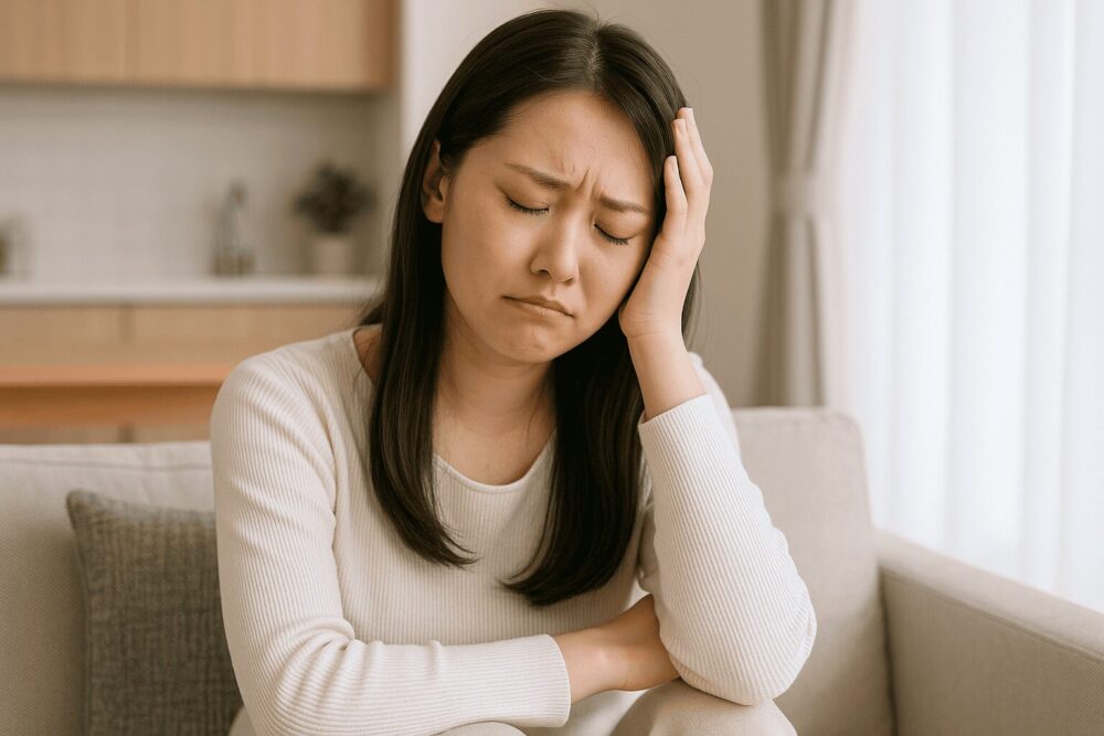 リフォームで失敗して後悔している女性